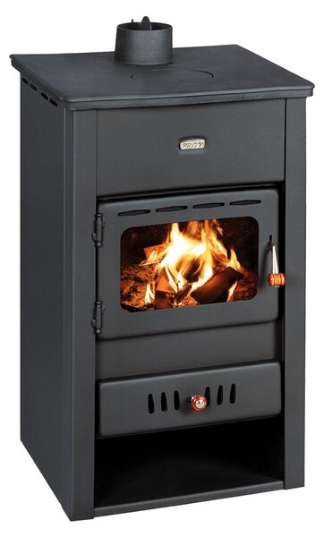 PRITY K2 CP W10, Kamna na dřevo s teplovodním výměníkem, 13,3 kW, Třída A, Ø 130 mm