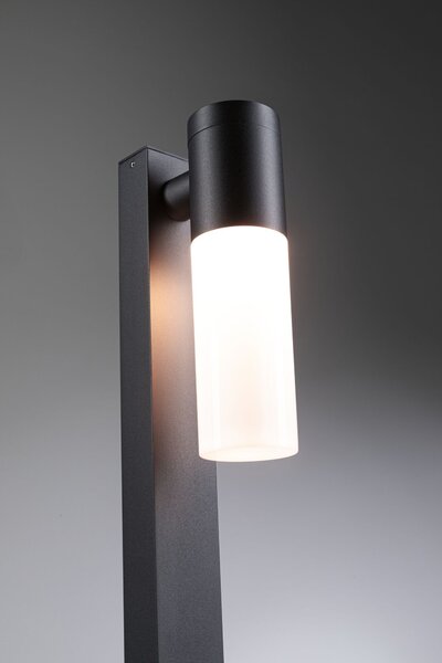 Paulmann 94788 Tralia, antracitové venkovní sloupkové svítidlo 1xE27, výška 65cm, IP44