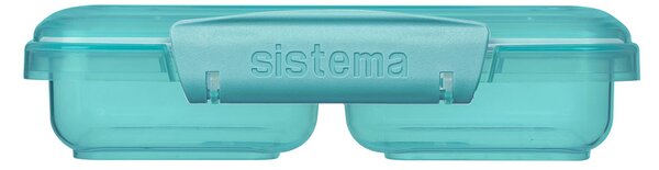 Sistema Krabička na svačinu Ocean Bound se 2 oddíly 350 ml Barva: tyrkysová