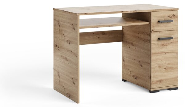 Psací stůl 90 cm KLENRI - dub artisan