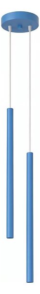 Sollux SL.2150 - Lustr na lanku PASTELO 2xG9/8W/230V modrá