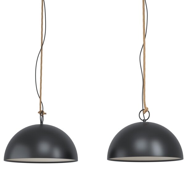 Eglo 43397 - Lustr na lanku HODSOLL 2xE27/40W/230V
