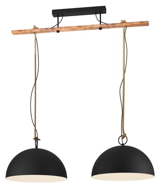 Eglo 43397 - Lustr na lanku HODSOLL 2xE27/40W/230V