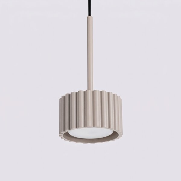 Sollux SL.2683 - Lustr na lanku AURA 1xGX53/10W/230V taupe