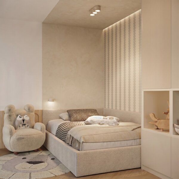 Sollux SL.2614 - Nástěnné svítidlo AURA 1xGX53/10W/230V krémová