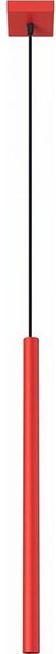 Sollux SL.2141 - Lustr na lanku PASTELO 1xG9/8W/230V červená