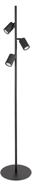 Sollux SL.2016 - Stojací lampa KARBON 3xGU10/10W/230V černá