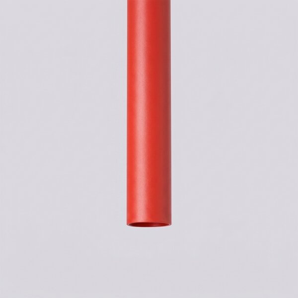 Sollux SL.2141 - Lustr na lanku PASTELO 1xG9/8W/230V červená