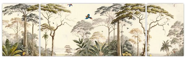 Obraz - Amazonský prales (170x50 cm)