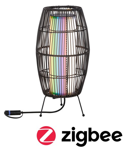 Paulmann 94754 Plug&Shine Basket, venkovní lucerna LED 3,2W RGBW, výška 40cm, IP44, ZigBee