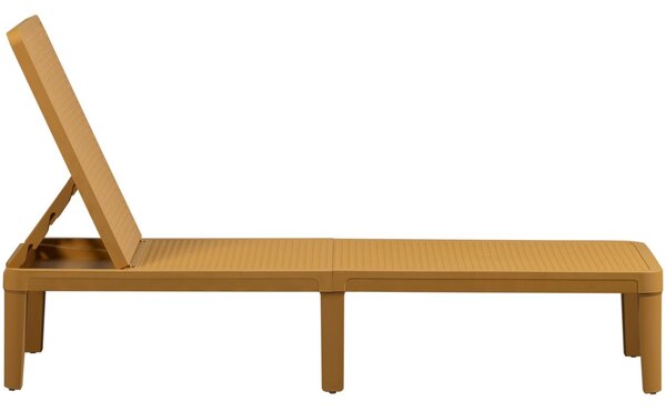 WOOOD Plastové zahradní lehátko Jimmy