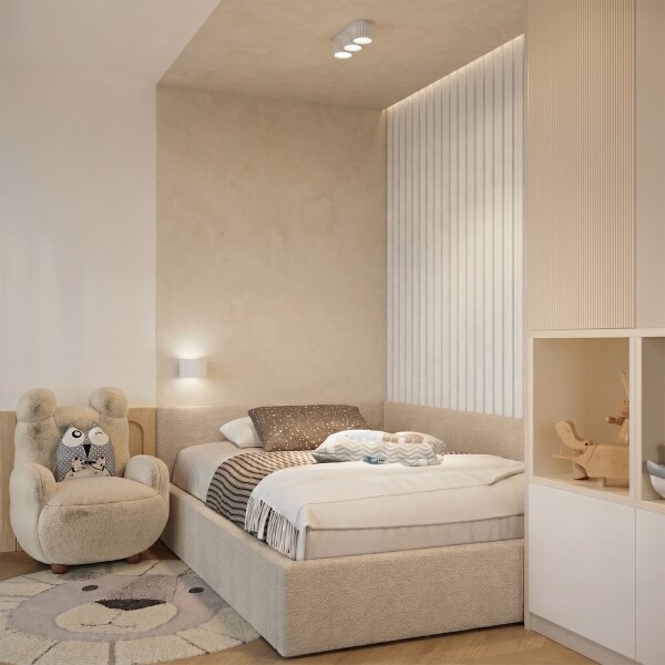 Sollux SL.2612 - Nástěnné svítidlo AURA 1xGX53/10W/230V bílá