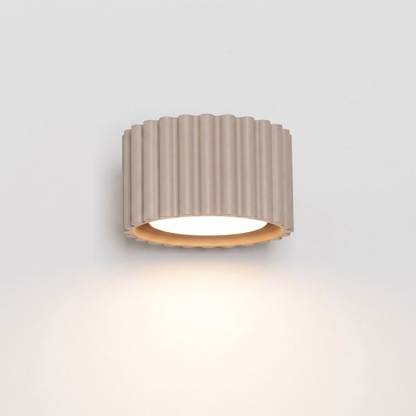 Sollux SL.2619 - Nástěnné svítidlo AURA 1xGX53/10W/230V taupe