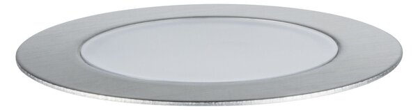 Paulmann 94722 Plug&Shine Floor, základní set zápustných svítidel do terasy 3x2W LED 2200K stmívatelné, stříbrná, IP67