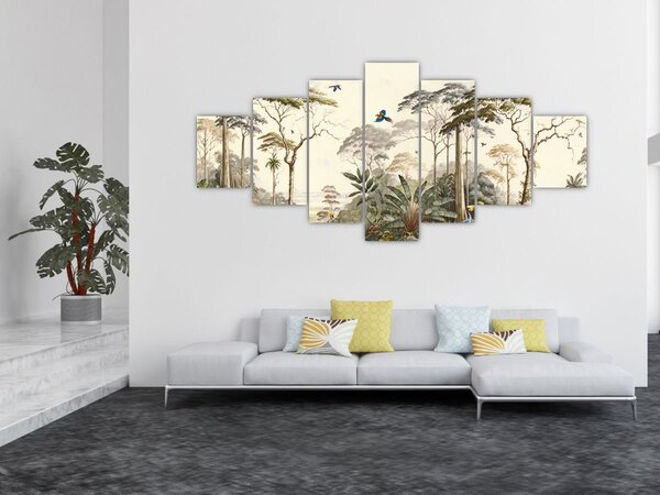 Obraz - Amazonský prales (210x100 cm)