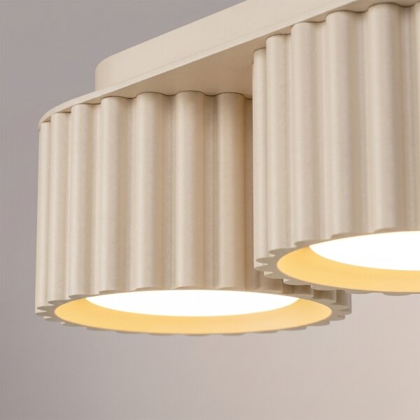 Sollux SL.2630 - Bodové svítidlo AURA 3xGX53/10W/230V krémová