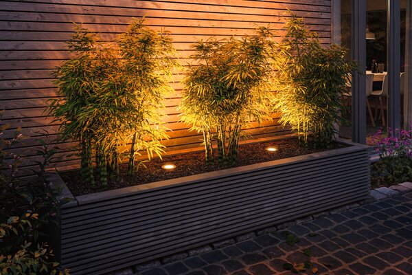 Paulmann 94716 Plug&Shine zápustné venkovní svítidlo 4,5W LED 2200K, průměr 9,8cm, IP67