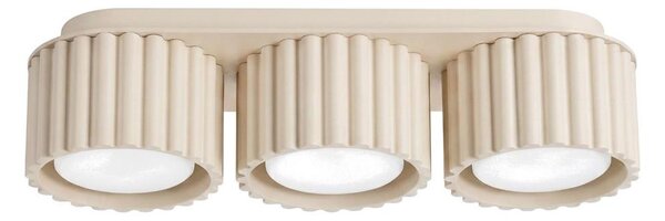 Sollux SL.2630 - Bodové svítidlo AURA 3xGX53/10W/230V krémová