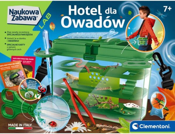 Vědecká laboratoř Clementoni 50399 hmyzí domeček s faunariem