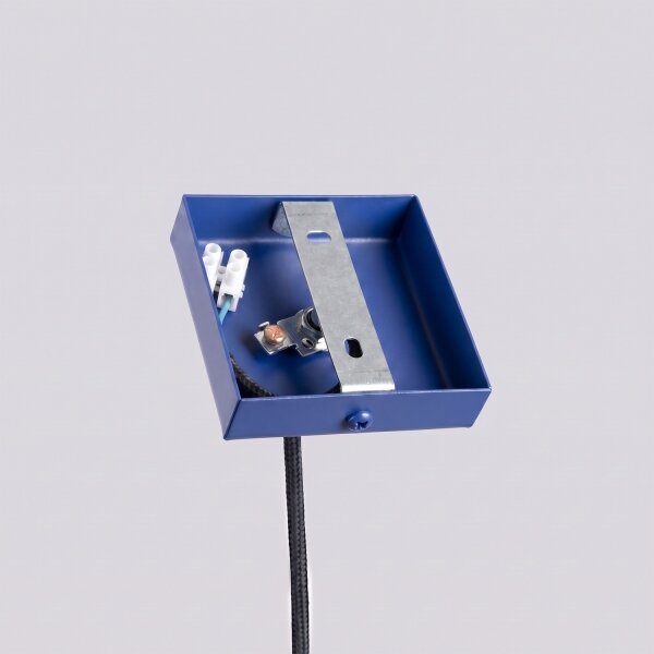 Sollux SL.2125 - Lustr na lanku PASTELO 1xG9/8W/230V modrá