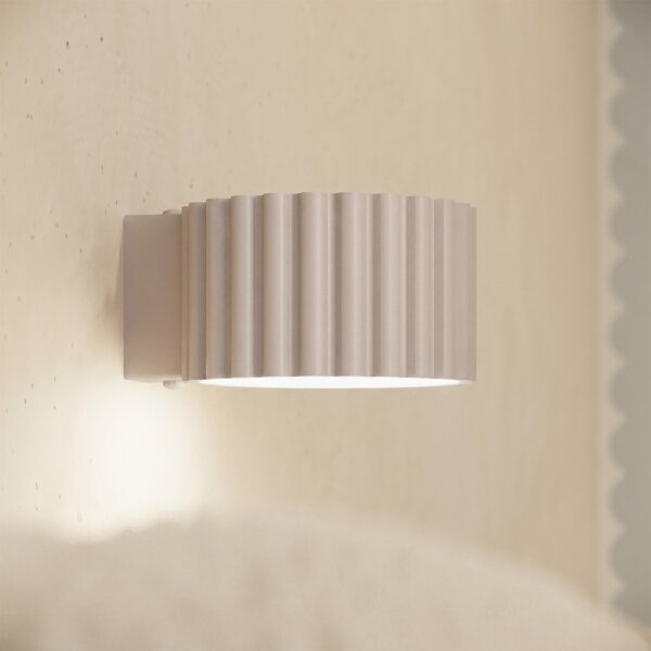 Sollux SL.2619 - Nástěnné svítidlo AURA 1xGX53/10W/230V taupe