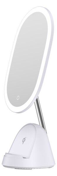 LED kosmetické zrcátko Immax FACE 3v1, stojánek s Qi nabíjením