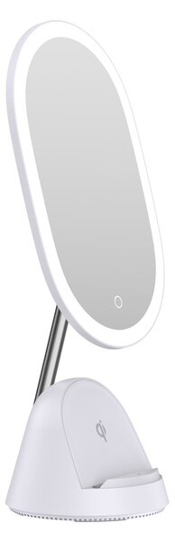 LED kosmetické zrcátko Immax FACE 3v1, stojánek s Qi nabíjením