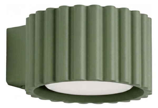 Sollux SL.2615 - Nástěnné svítidlo AURA 1xGX53/10W/230V zelená