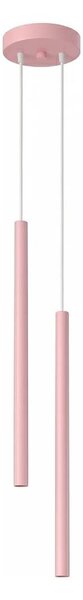 Sollux SL.2130 - Lustr na lanku PASTELO 2xG9/8W/230V růžová