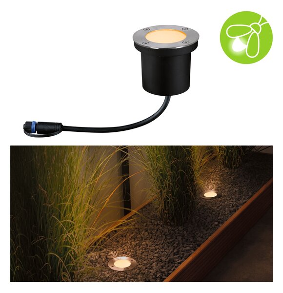 Paulmann 94716 Plug&Shine zápustné venkovní svítidlo 4,5W LED 2200K, průměr 9,8cm, IP67