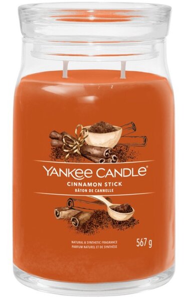 Velká vonná svíčka Yankee Candle Cinnamon Stick Signature