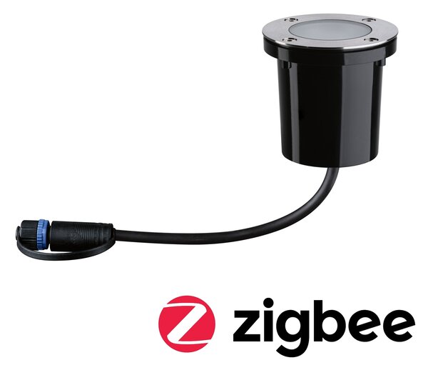 Paulmann 94588 Plug&Shine zápustné venkovní svítidlo 4,6W LED Tunable White, průměr 9,8cm, IP67, ZigBee