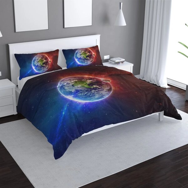 Sablio Povlečení Planeta Země - 140x200 / 90x70