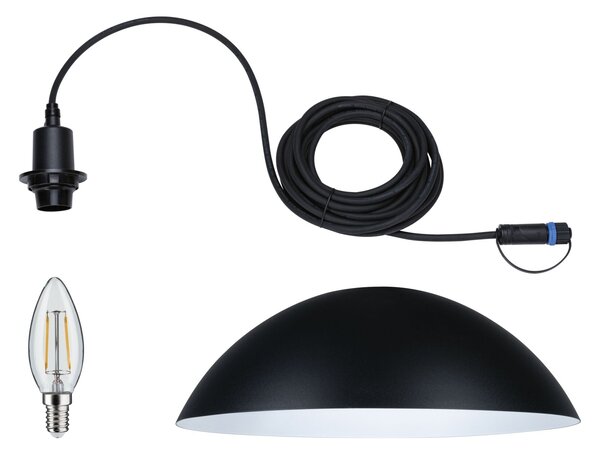 Paulmann 93103 Plug&Shine Mapalo, závěsné svítidlo 1xE14, průměr 30cm, IP44