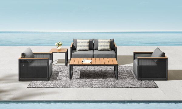 Zahradní 4 místná sedací souprava HAVEN Exteriér | Zahradní sedací sestavy