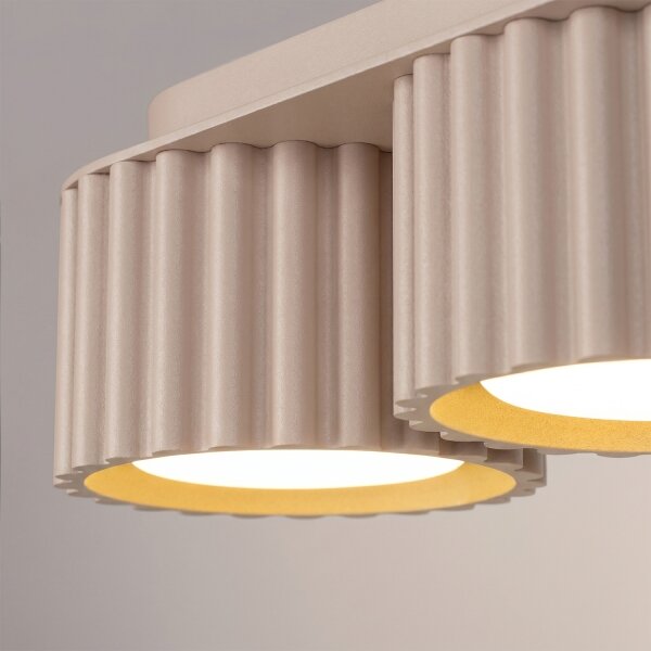 Sollux SL.2635 - Bodové svítidlo AURA 3xGX53/10W/230V taupe