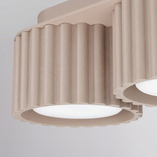 Sollux SL.2635 - Bodové svítidlo AURA 3xGX53/10W/230V taupe