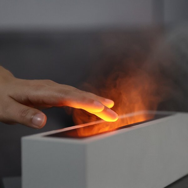 Aroma difuzér a zvlhčovač vzduchu IMMAX FLAME s imitací plamene