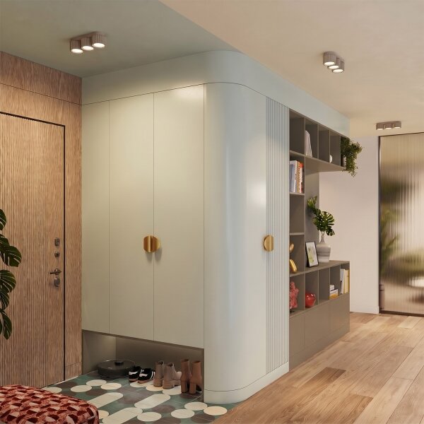 Sollux SL.2635 - Bodové svítidlo AURA 3xGX53/10W/230V taupe