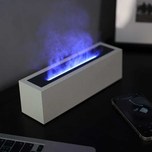 Aroma difuzér a zvlhčovač vzduchu IMMAX FLAME s imitací plamene