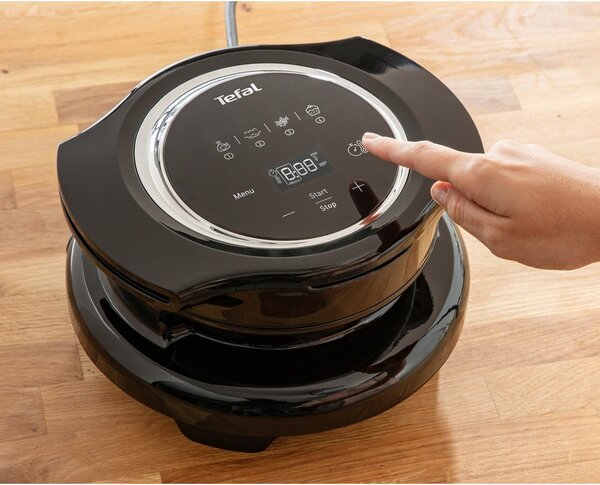 Černá horkovzdušná fritéza Cook4Me EY150830 – Tefal