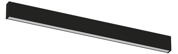 Linea Light 9548M Box_W, černé nástěnné svítidlo se svícením nahoru/dolů, 41W LED 2700K, délka 91,9cm