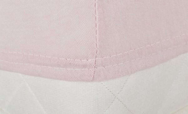 Prostěradlo JERSEY PINK 1 100x200 cm, růžová