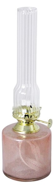 Petrolejová lampa Elvira Ash Pink Small