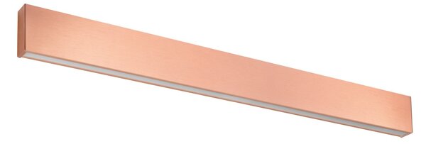 Linea Light 9538M Box_W, měděné nástěnné svítidlo se svícením nahoru/dolů, 41W LED 2700K, délka 91,9cm