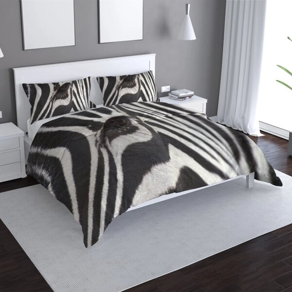 Sablio Povlečení Detail zebra - 140x200 / 90x70