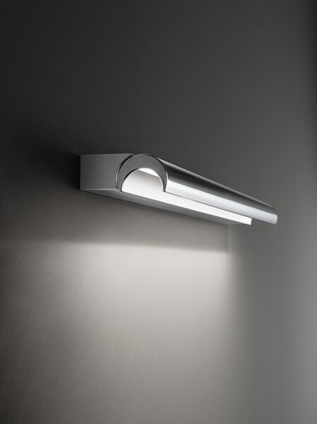 Linea Light 9806 Halfpipe, bílé lineární svítidlo s nastavitelným směrem svícení, 28W LED 3000K, 90cm, IP44