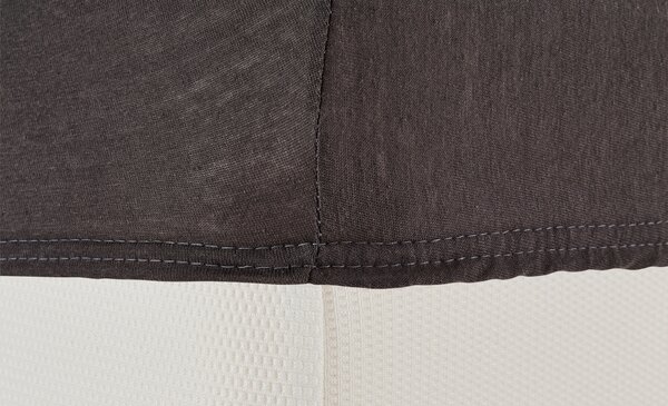 Prostěradlo JERSEY DARK GREY 1 100x200 cm, tmavě šedá