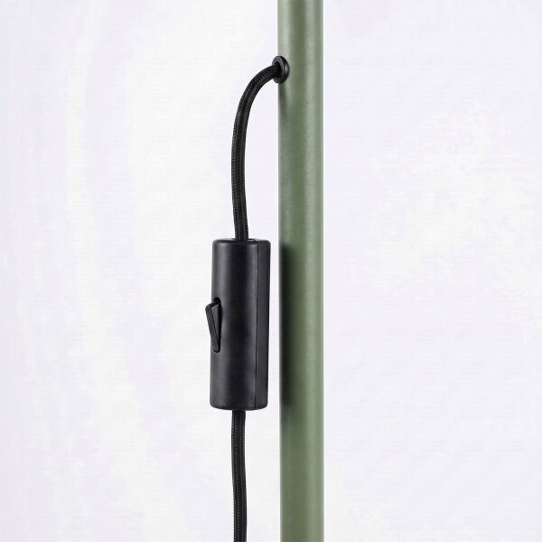 Sollux SL.2026 - Stojací lampa KARBON 3xGU10/10W/230V zelená