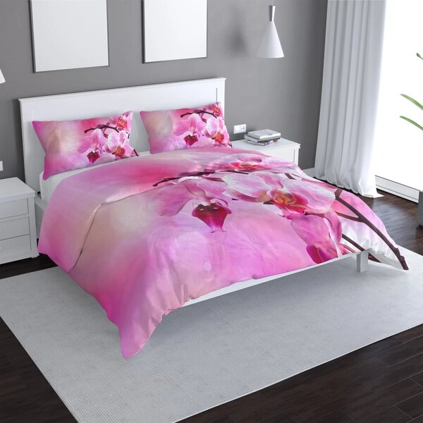 Sablio Povlečení Květy orchideje - 140x200 / 90x70